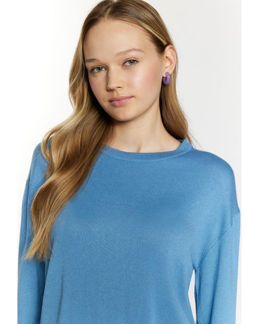 myMo Blue Pullover Keepsudry
