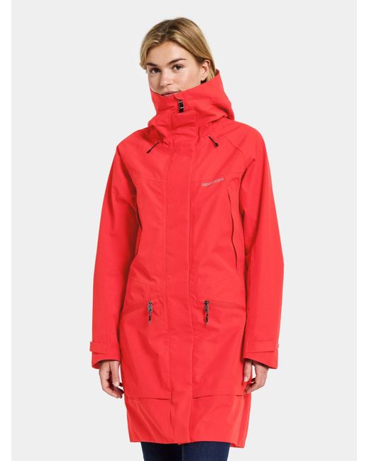 Didriksons Red Outdoormantel Ilma