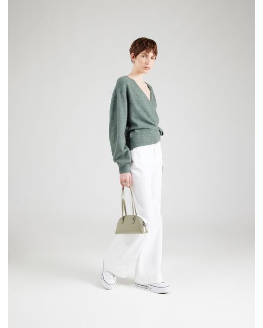 /about You Green Strickjacke