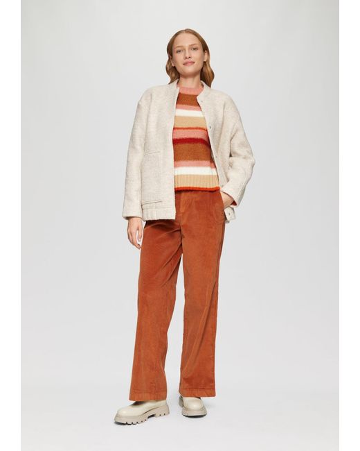 S.oliver Orange Pullover