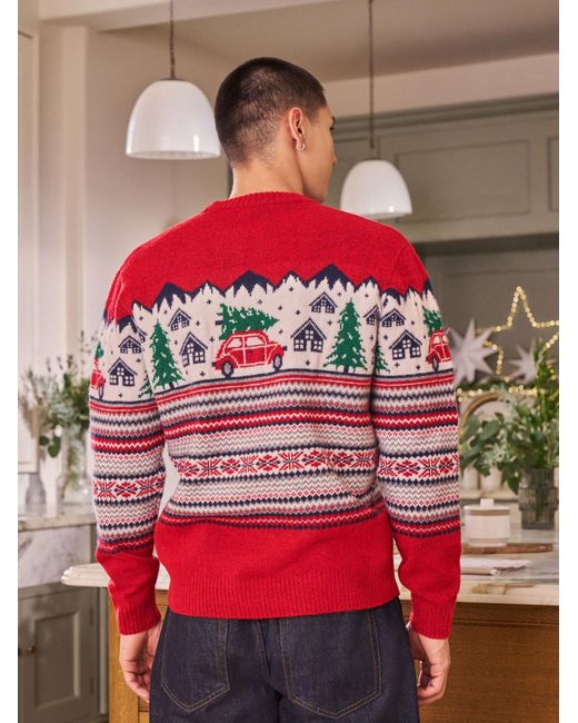 Next Pullover in Red für Herren