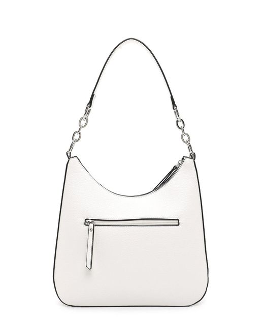EMILY & NOAH White Schultertasche Ella