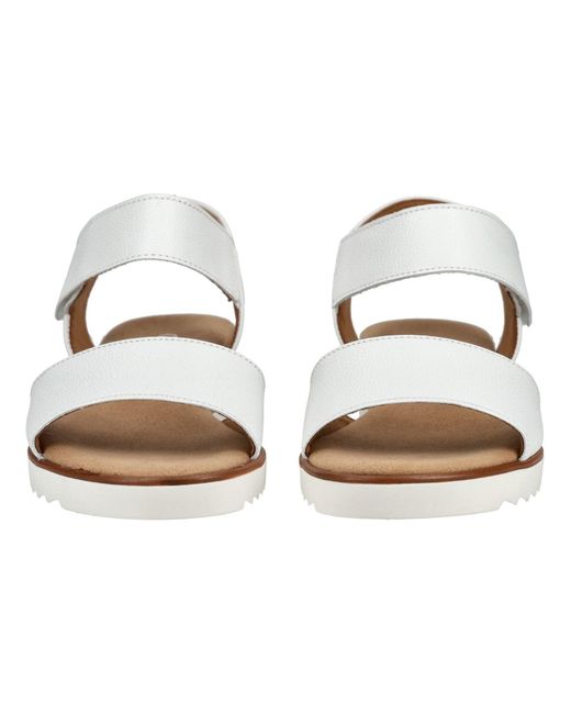 Gabor White Sandale