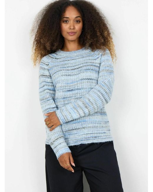 Soya Concept Blue Pullover Berete