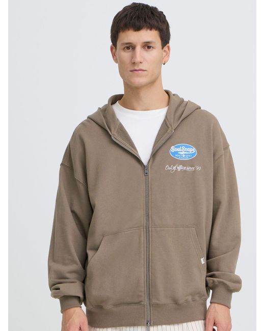 Solid Kapuzensweatjacke Sdtruxton in Multicolor für Herren