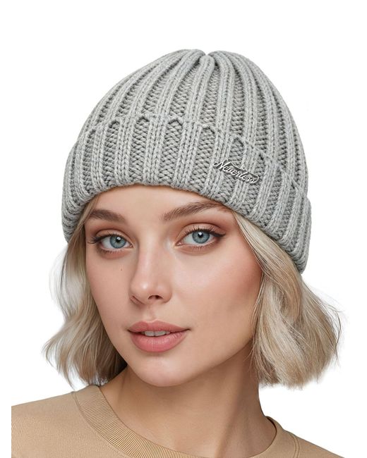 Neverless Gray Mütze Model 36934