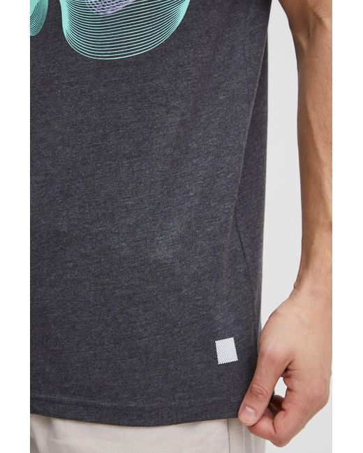 Solid Shirt in Gray für Herren