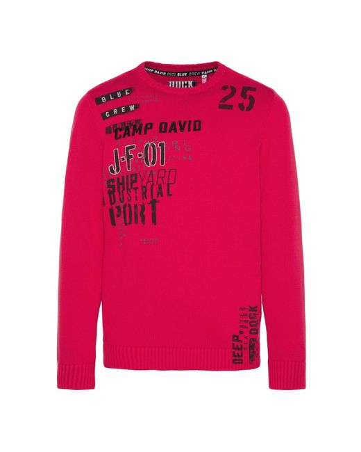 Camp David Pullover in Pink für Herren | Lyst AT