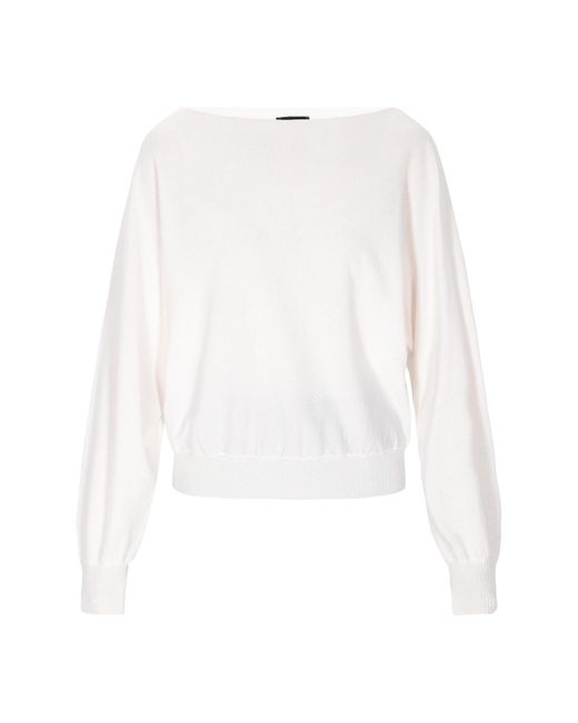DreiMaster Klassik White Pullover Classic Look
