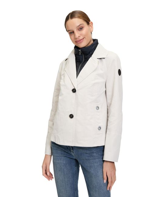 AMBER & JUNE White Übergangsjacke