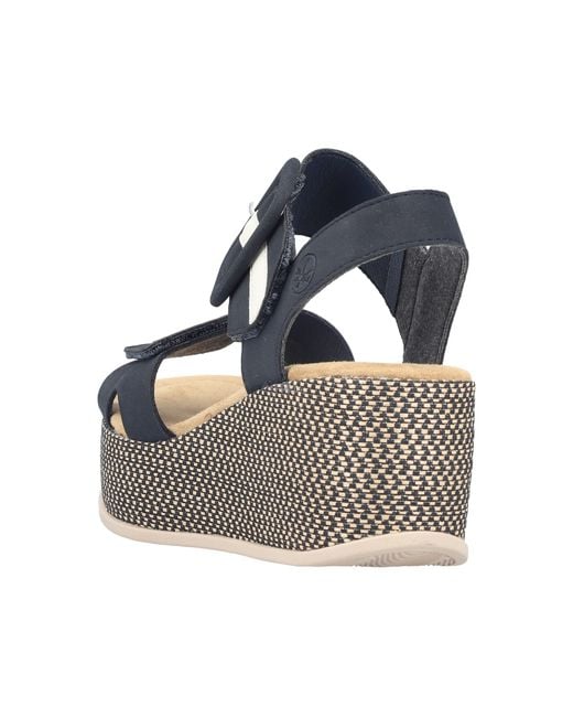 Rieker Blue Sandale