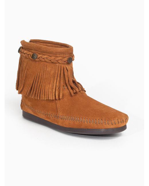 Minnetonka Brown Stiefelette