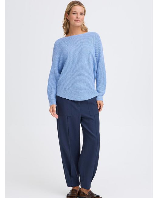 Fransa Blue Pullover Freretta