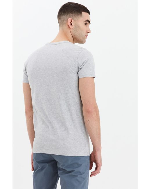 Solid T-Shirt Thorge in Gray für Herren