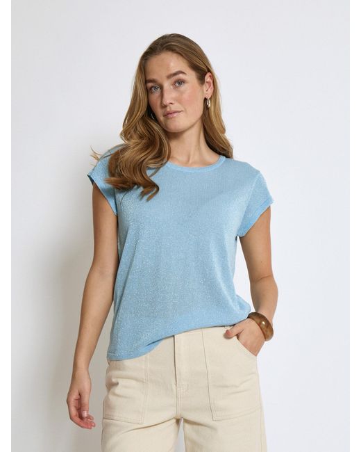 Minus Blue Pullover Carlina