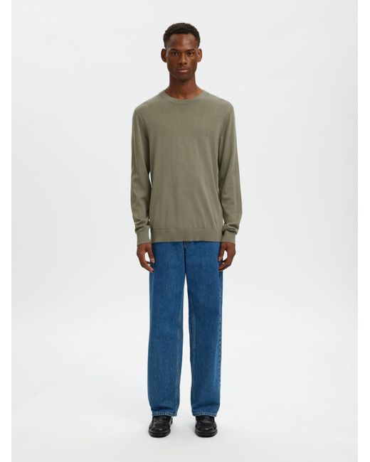 SELECTED Pullover Slhtray in Green für Herren
