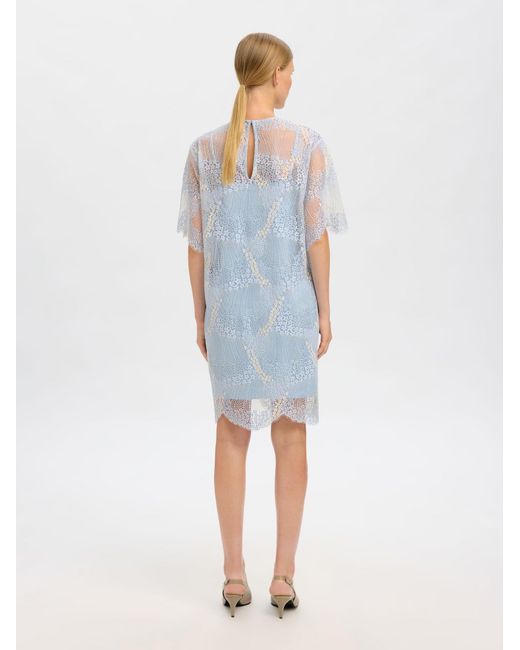 SELECTED Blue Kleid