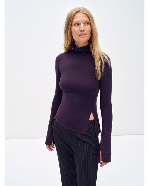 ABOUT YOU x Toni Garrn Blue Shirt Lea
