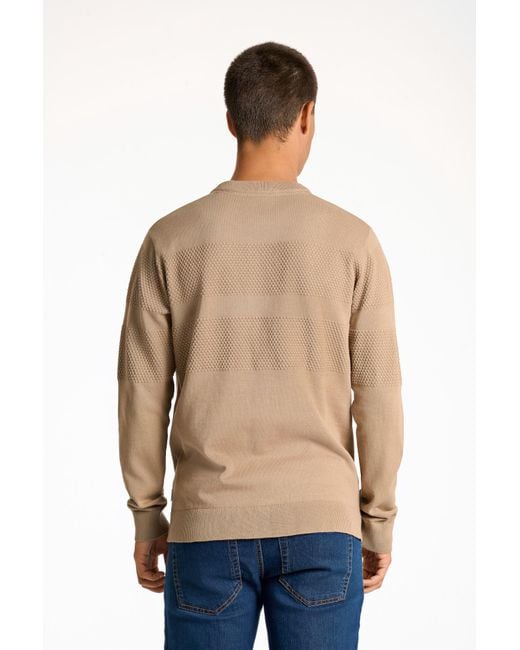 Lindbergh Pullover in Natural für Herren