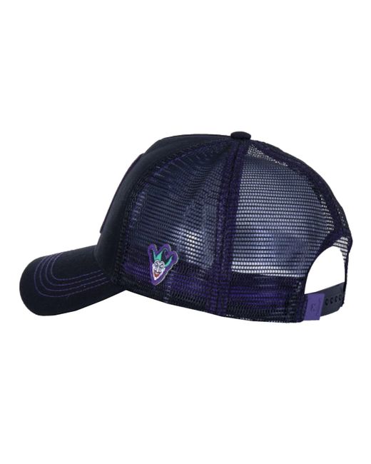 Capslab Cap Dc Comics Joker in Blue für Herren