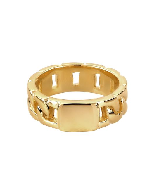 Kuzzoi Ring in Metallic für Herren
