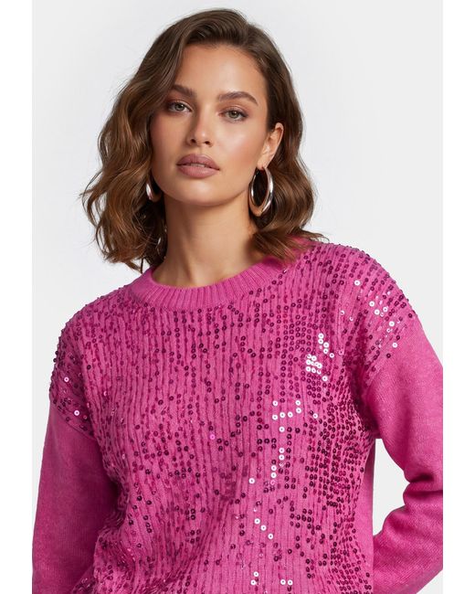 faina Pink Pullover