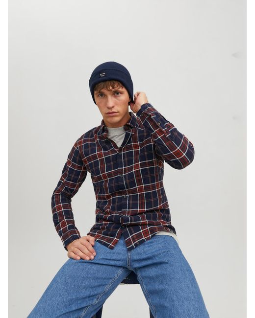Jack & Jones Mütze Jjdna in Blue für Herren
