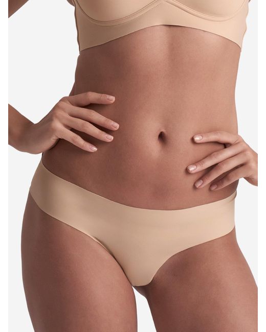 Bye Bra White String Invisible Thong