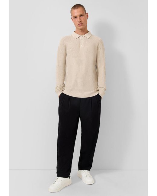 QS Pullover in Natural für Herren