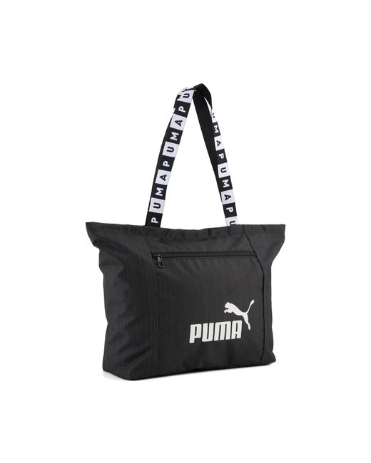 PUMA Black BASE SHOPPER, sportlicher Stil, für Erwachsene, aus Polyester, leichtes Material