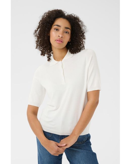 Kaffe White Pullover Kalizza