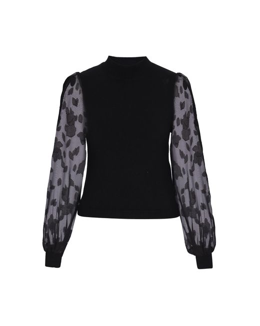 faina Black Pullover