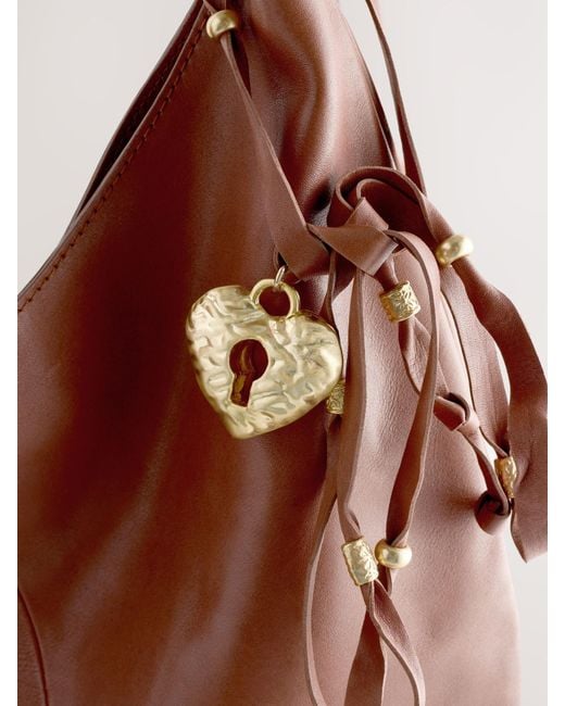 Next Brown Schultertasche