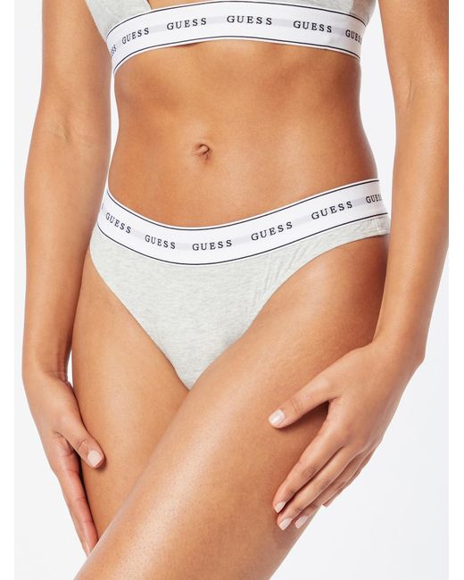 Guess White String 'carrie'