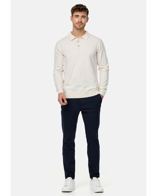 INDICODE Pullover Chips in White für Herren