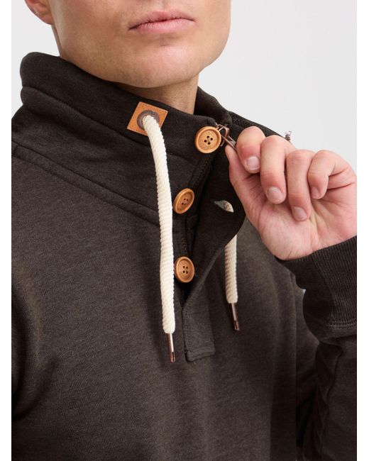 Solid Sweatshirt Trip in Brown für Herren