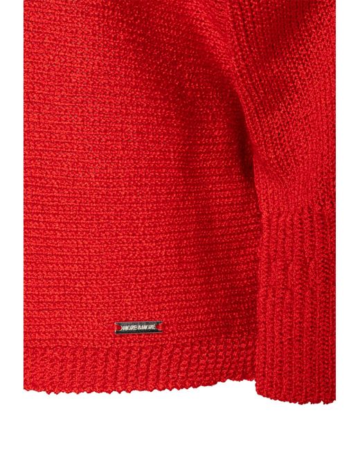 MORE&MORE Red Pullover