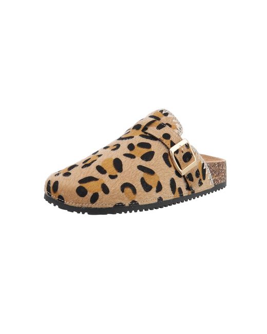 Ital-Design Brown Pantoletten