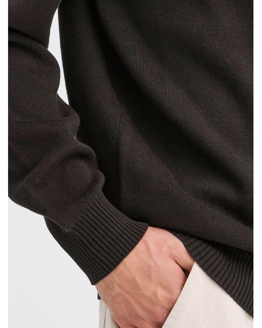 Solid Strickpullover Sdryker in Black für Herren