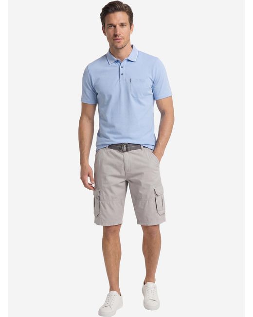 CASA MODA Cargohose Basic in Gray für Herren