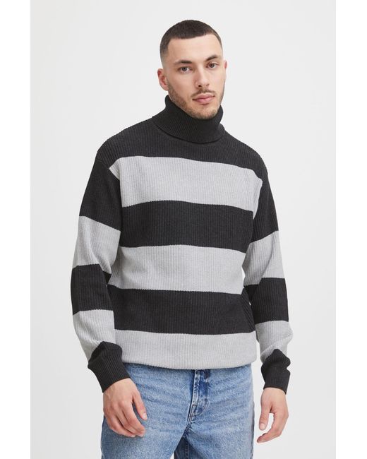 Solid Pullover Serge in Black für Herren