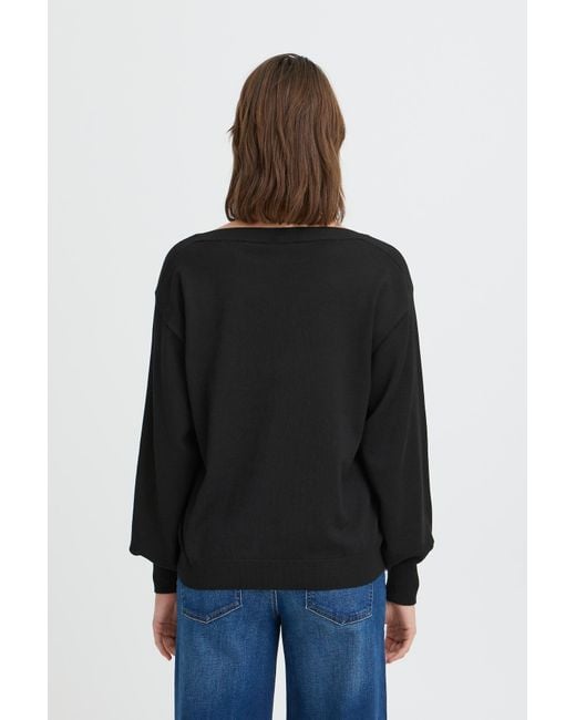 Ichi Black Pullover Ihluls