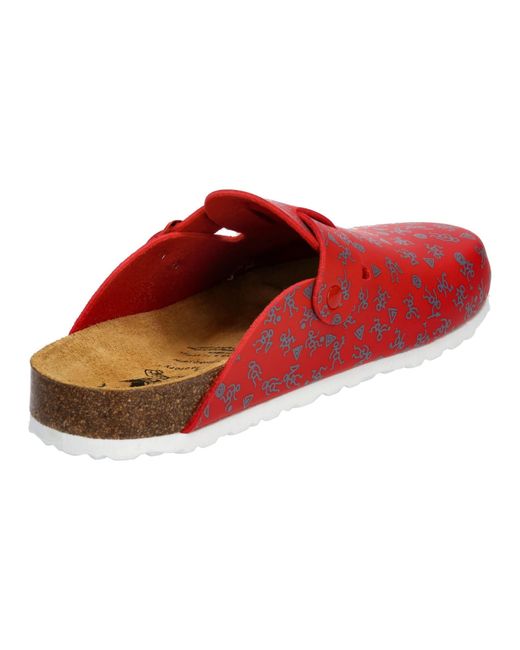 Lico Red Pantolette Bioline