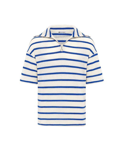 Dandalo Polo Collar T-Shirt in Blue für Herren