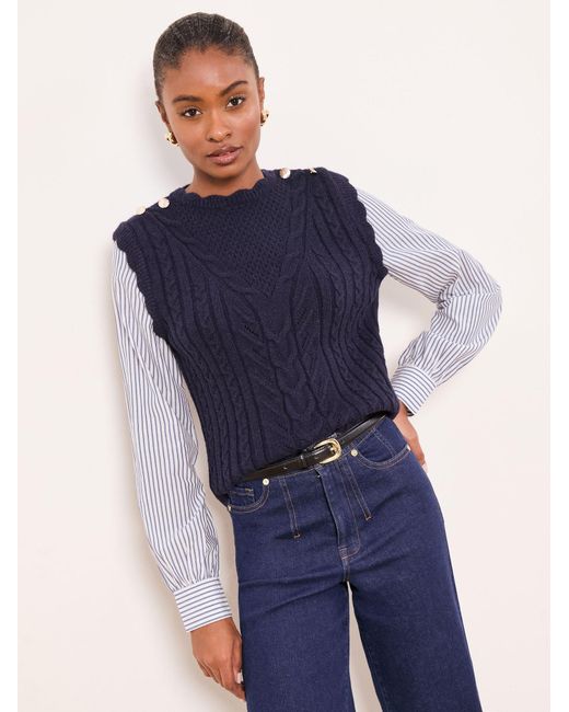 Lipsy Blue Pullover