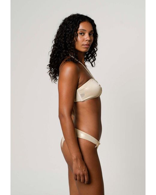Moda Minx Brown Bikinitop