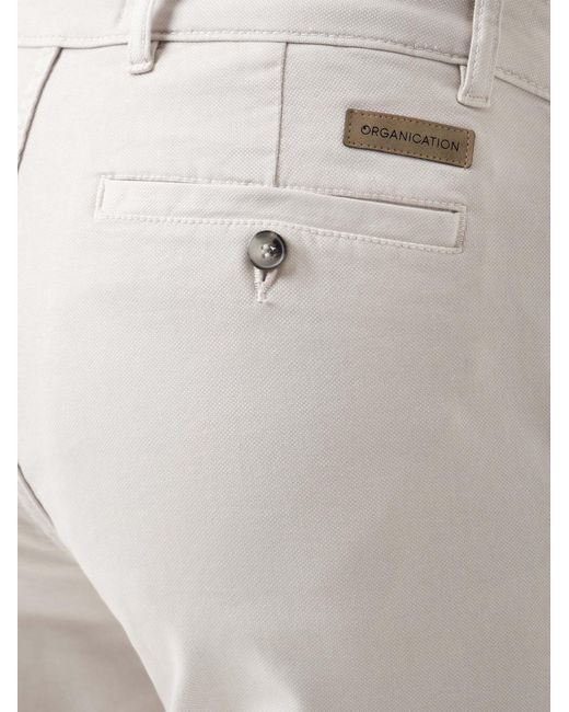 ORGANICATION Shorts in White für Herren