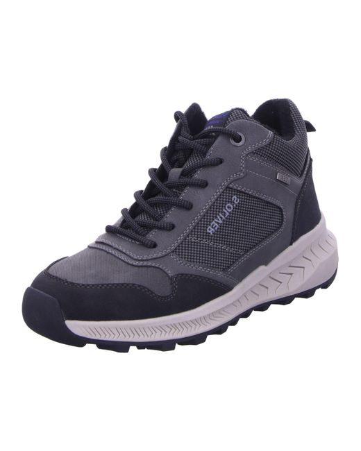 S.oliver Schnürstiefel in Blue für Herren