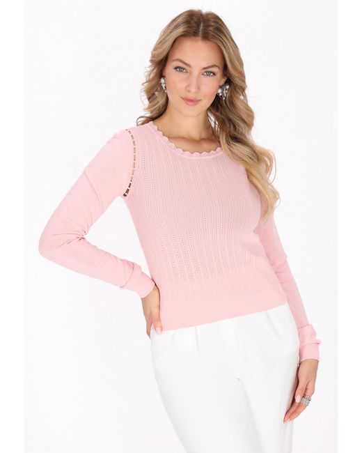 faina Pink Pullover
