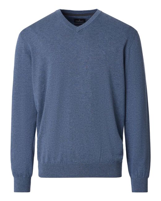CASA MODA Pullover Basic in Blue für Herren